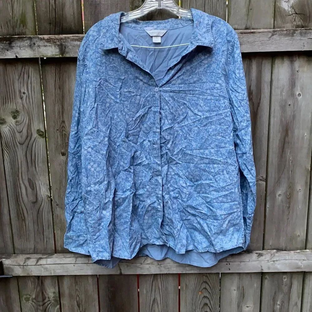 Christopher & Banks Button Down Shirt sz. XL